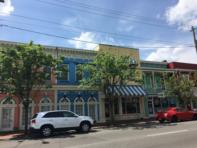 Brightly Colored Buildings Richmand VA