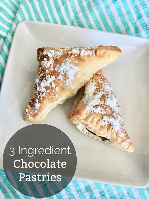 3 Ingredient Chocolate Pastries 