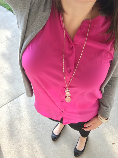 Friday Five Woman Pink Outfit 