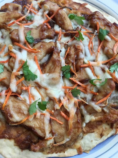 Copycat California Pizza Kitchen Thai Chicken Pizza 