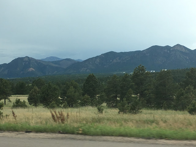Mountains outside Denver 