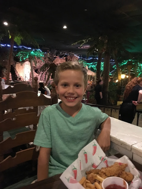 Boy at Casa Bonita Denver