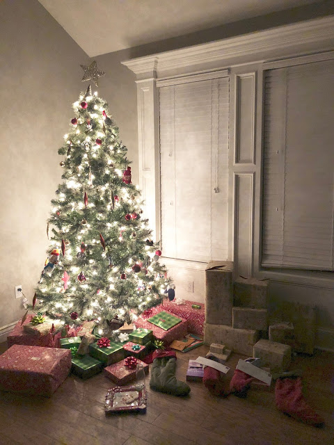 Christmas Recap Christmas Tree on Christmas Eve