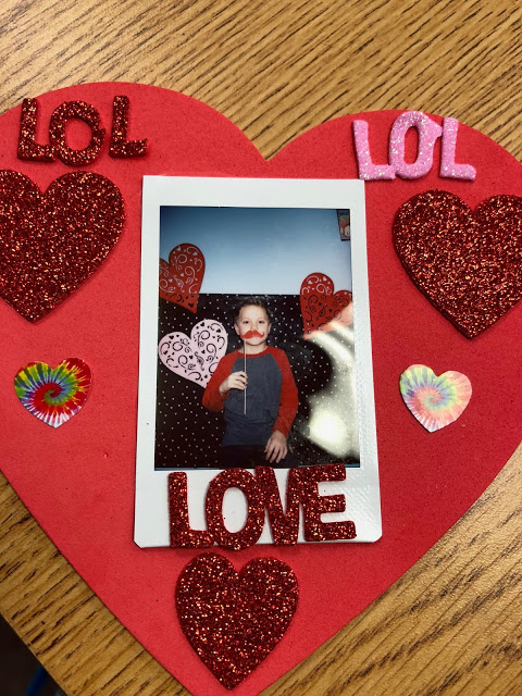 Polaroid Photo on Valentine's Day
