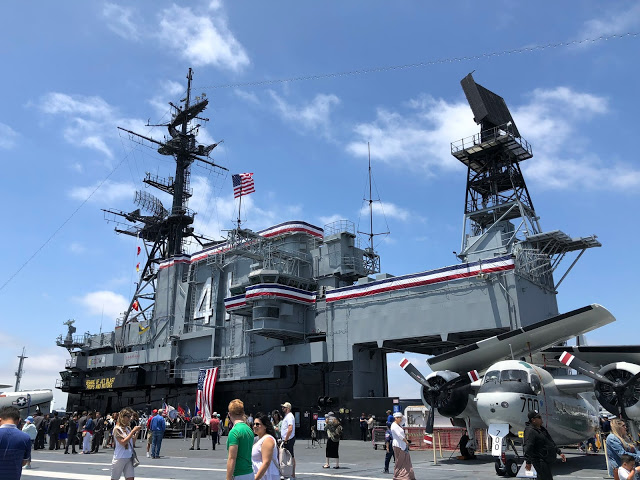 Exterior View USS Midway San Diego 