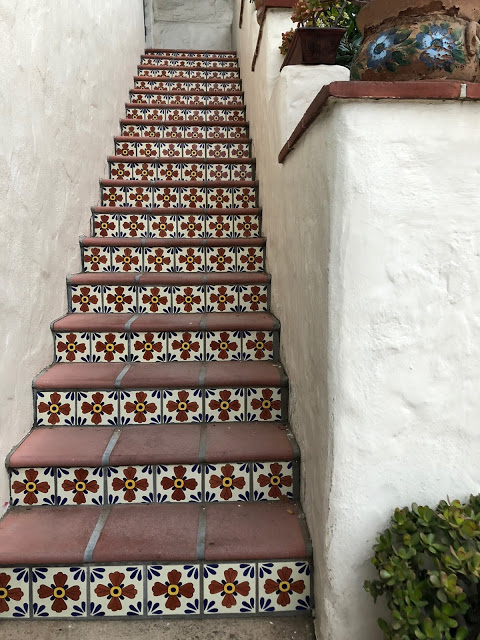 Decorative Steps in Old Town San Diego