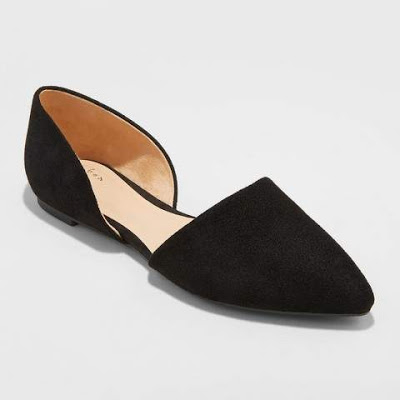 Target Rebecca Pointed Two Piece Ballet Flat 