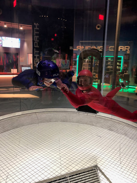 Young boy at iFly Indoor Skydiving 