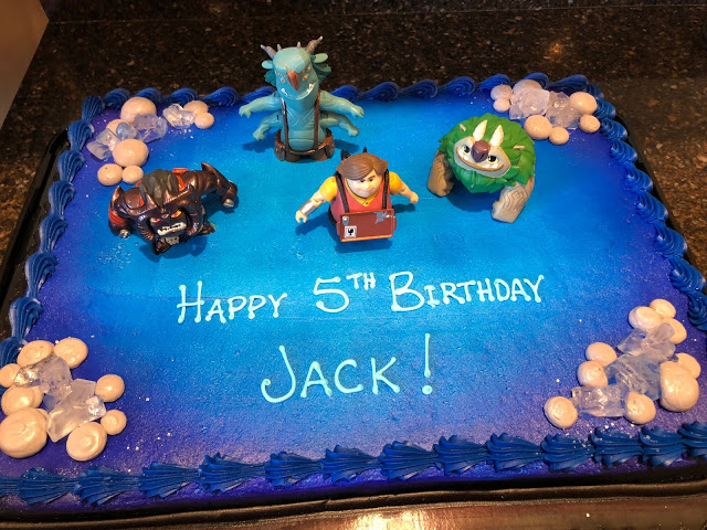 5 year old Troll Hunter Birthday Cake 