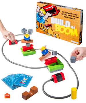 Favorite Family Board Games Build or Boom 