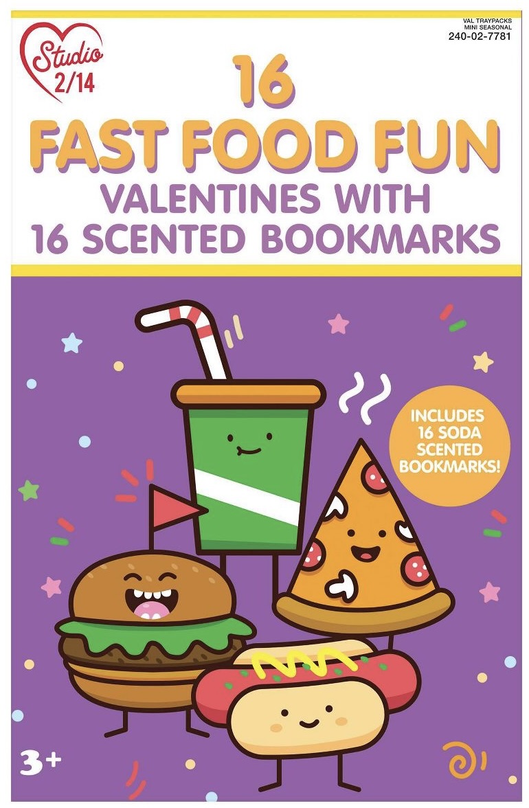 Fast Food Fun, Store Bought Valentines