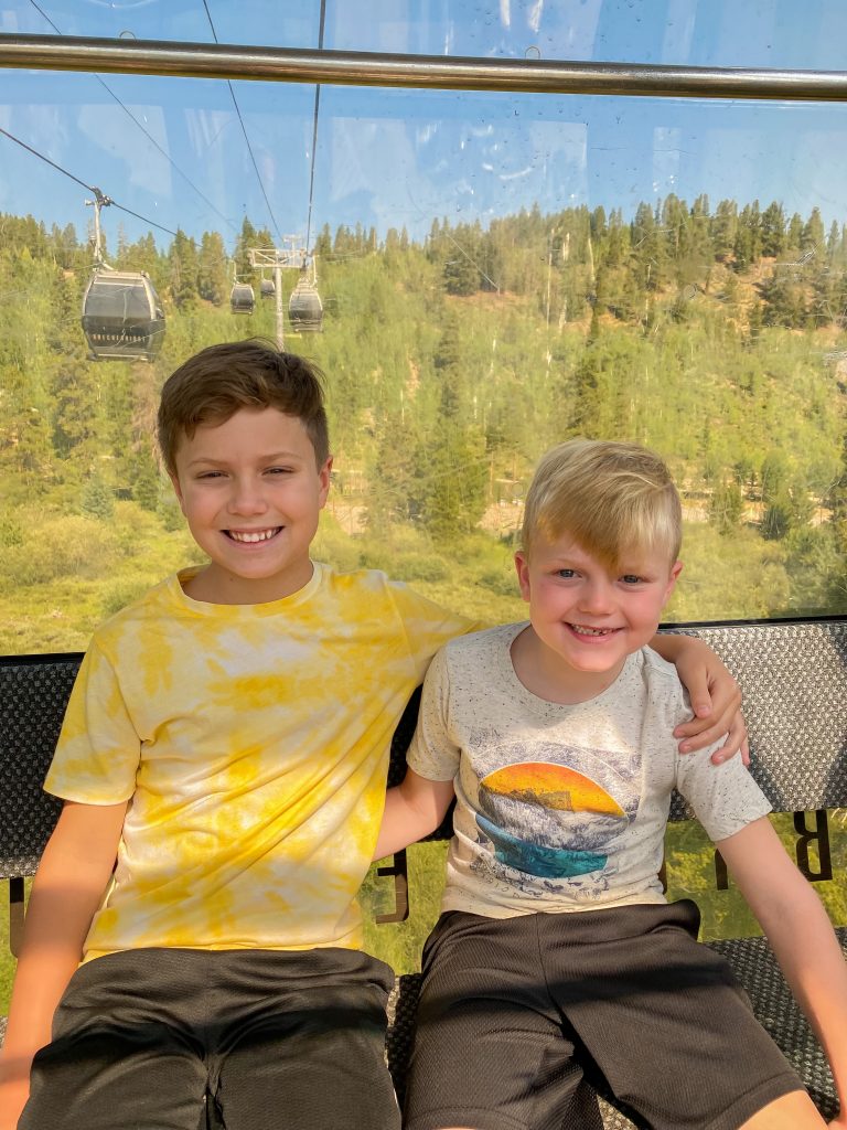 Brothers on BreckConnect Gondola
