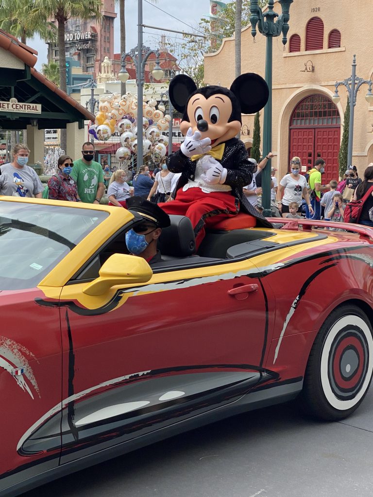 Hollywood Studios 2021 Micky in Car